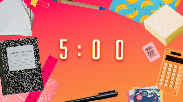 Back to School Collage Countdown